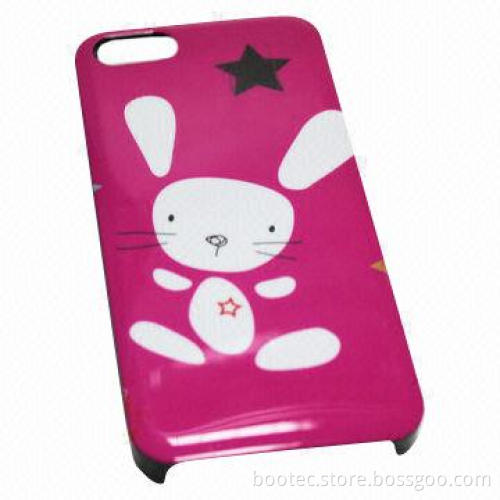 Cartoon ABS Hard Case for iPhone 5/5S, IMD/IML Technology, Customized Designs Welcomed